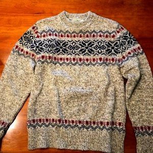 Vintage LL Bean Fairisle Sweater